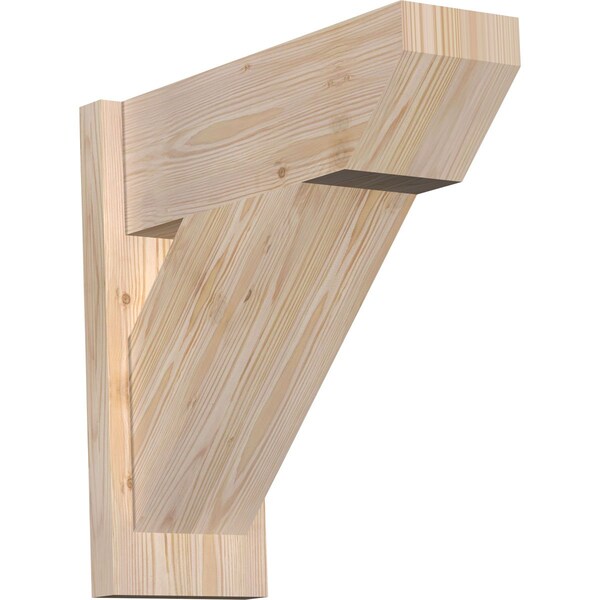 Ekena Millwork Traditional Slat Smooth Outlooker, Douglas Fir, 7 1/2"W x 20"D x 20"H OUT08X20X20TRA06SDF - main
